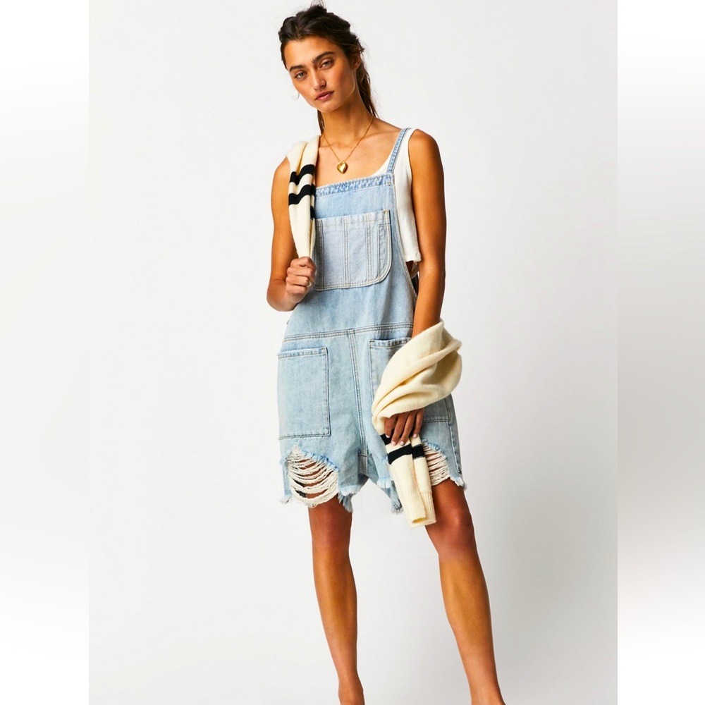 One Teaspoon Pini Denim Playsuit